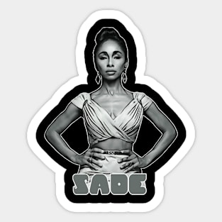 Vintage Sade 80s Fan Art Sticker